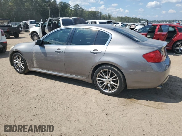 2007 Infiniti G35 Journey with VIN JNKBV61E57M700346, listed as a Copart auction lot 72157424 with 168,119 mi miles and Salvage Title. Bid and sale history available at DreamBid. Image 2.