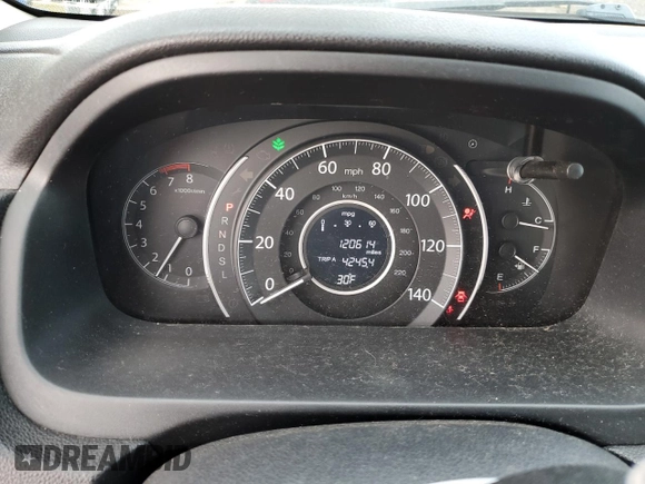 2016 Honda CR-V LX with VIN 5J6RM4H31GL050989, listed as a Copart auction lot 49277205 with 120,614 mi miles and Clean Title. Bid and sale history available at DreamBid. Image 9.