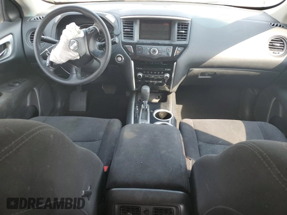 2016 Nissan Pathfinder S with VIN 5N1AR2MM4GC608904, listed as a Copart auction lot 71066324 with 90,727 mi miles and Salvage Title. Bid and sale history available at carsss.com. Image 8.