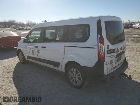 2022 Ford Transit Connect XL with VIN NM0GE9E24N1538522, listed as a Copart auction lot 51353895 with 65,514 mi miles and Salvage title. Bid and sale history available at DreamBid. Image 2.