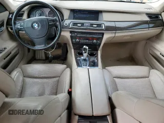 2010 BMW 7 Series 750Li xDrive with VIN WBAKC8C58ACY68671, listed as a Copart auction lot 56703235 with 122,083 mi miles and Salvage title. Bid and sale history available at DreamBid. Image 8.