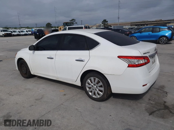 2015 Nissan Sentra S with VIN 3N1AB7AP7FY376067, listed as a Copart auction lot 51502025 with 143,619 mi miles and Clean Title. Bid and sale history available at carsss.com. Image 2.