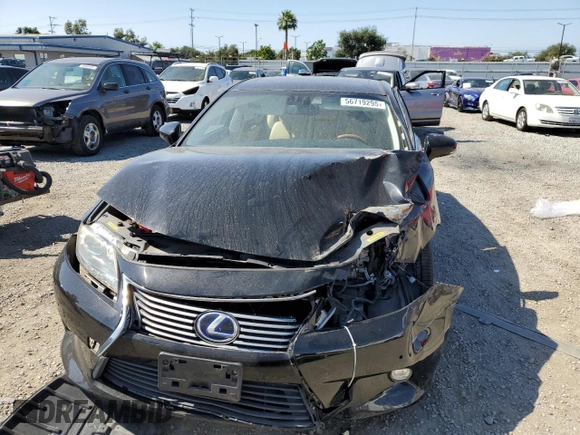 2014 Lexus ES 300h with VIN JTHBW1GG2E2051025, listed as a Copart auction lot 56719295 with 193,724 mi miles and Salvage title. Bid and sale history available at DreamBid. Image 5.