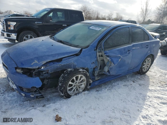 2012 Mitsubishi Lancer ES with VIN JA32U2FU0CU612052, listed as a Copart auction lot 43209735 with 294762 miles and Clean Title. Bid and sale history available at carsss.com. Image 1.
