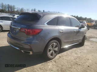 2017 Acura MDX with VIN 5FRYD4H32HB019318, listed as a Copart auction lot 44081373 with 0 mi miles. Bid and sale history available at carsss.com. Image 3.