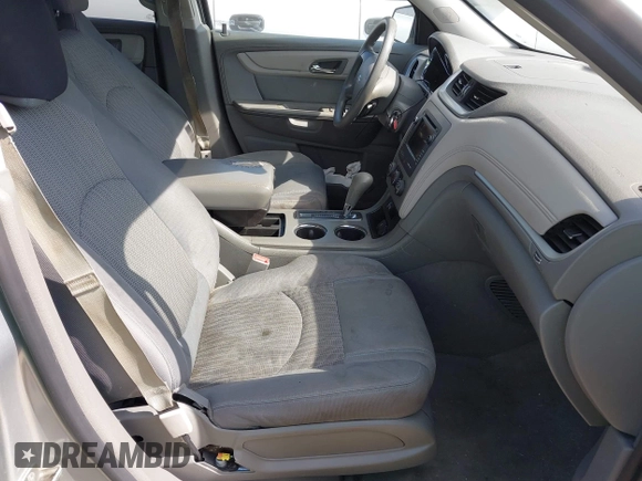 2016 Chevrolet Traverse LS z VIN 1GNKRFKD0GJ224561, wystawiony jako IAAI lot #42183233 z przebiegiem 245 355 mil mil oraz . Historia ofert i sprzedaży dostępna na DreamBid. Obrazek 5.