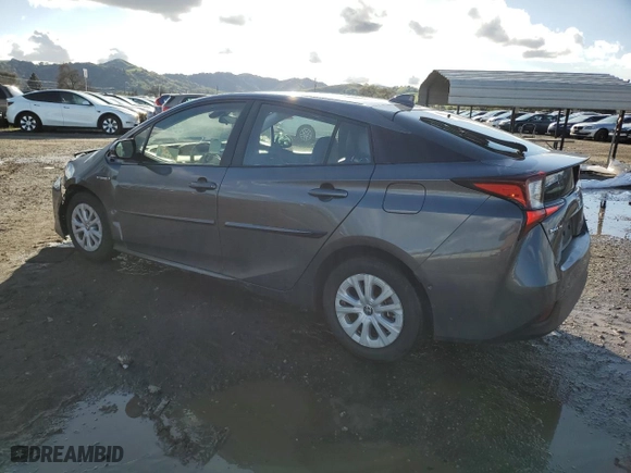 2020 Toyota Prius L Eco with VIN JTDKARFU9L3108317, listed as a Copart auction lot 49274815 with 100,167 mi miles and Salvage Title. Bid and sale history available at carsss.com. Image 2.