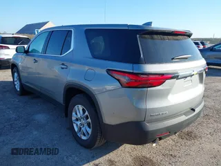 2023 Chevrolet Traverse LS with VIN 1GNERFKW9PJ230373, listed as a IAAI auction lot 40983290 with Not provided miles and . Bid and sale history available at DreamBid. Image 3.
