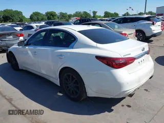 2018 Infiniti Q50 3.0t LUXE with VIN JN1EV7AP7JM353893, listed as a IAAI auction lot 41974467 with 160,214 mi miles. Bid and sale history available at carsss.com. Image 3.