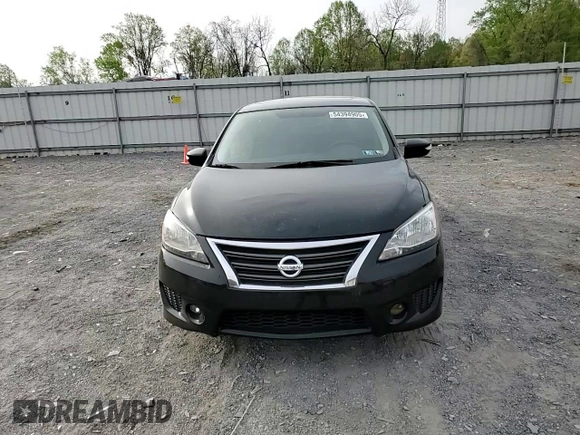 2015 Nissan Sentra SR with VIN 3N1AB7AP5FY338580, listed as a Copart auction lot 54394905 with 125,120 mi miles and Salvage Title. Bid and sale history available at DreamBid. Image 13.
