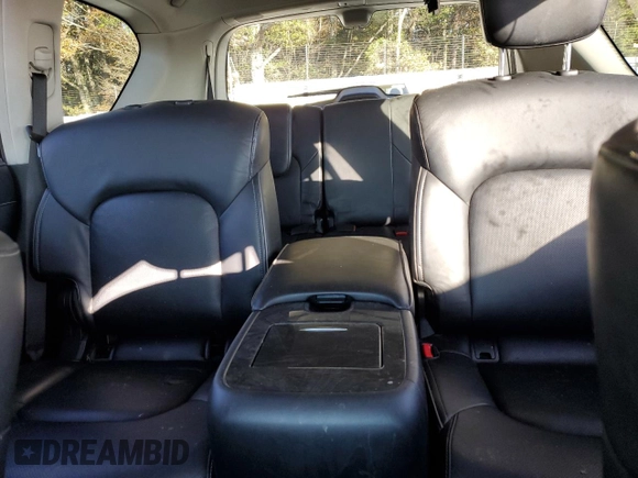 2020 Infiniti QX80 LUXE with VIN JN8AZ2NE0L9255374, listed as a Copart auction lot 79107194 with Not Provided miles and Salvage Title. Bid and sale history available at carsss.com. Image 10.