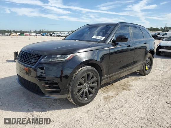 2018 Land Rover Range Rover Velar R-Dynamic SE with VIN SALYL2RNXJA770134, listed as a Copart auction lot 77114854 with 70,197 mi miles and Salvage title. Bid and sale history available at DreamBid. Image 1.