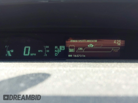 2013 Toyota Prius One with VIN JTDKN3DU9D0346093, listed as a IAAI auction lot 42022273 with 165,731 mi miles and . Bid and sale history available at DreamBid. Image 7.