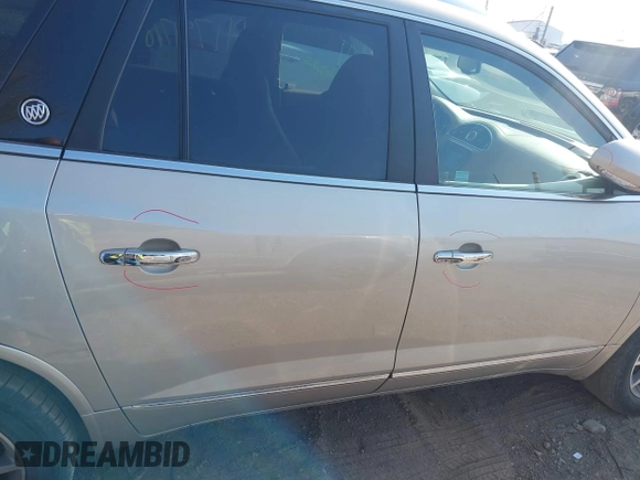 2014 Buick Enclave Leather with VIN 5GAKRBKD7EJ237632, listed as a IAAI auction lot 41791710 with 111,435 mi miles and . Bid and sale history available at DreamBid. Image 13.