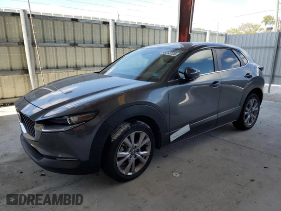2021 Mazda CX-30 Select with VIN 3MVDMABLXMM232822, listed as a Copart auction lot 56312125 with 55,213 mi miles and Non repairable. Bid and sale history available at DreamBid. Image 1.