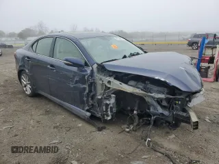 2012 Lexus IS 250 with VIN JTHCF5C25C5059380, listed as a Copart auction lot 50736985 with Not Provided miles and Salvage Title. Bid and sale history available at DreamBid. Image 4.