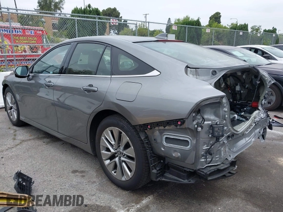 2023 Toyota Mirai XLE with VIN JTDAAAAA1PA009972, listed as a IAAI auction lot 42370902 with 17,370 mi miles and . Bid and sale history available at DreamBid. Image 3.