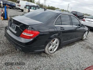 2014 Mercedes-Benz C 350 Sport with VIN WDDGF5HBXEA958358, listed as a Copart auction lot 48085305 with 154,880 mi miles and Clean Title. Bid and sale history available at DreamBid. Image 3.