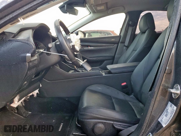 2023 Mazda 3 S Select with VIN 3MZBPABM4PM371032, listed as a Copart auction lot 60151205 with 3,437 mi miles and Salvage title. Bid and sale history available at DreamBid. Image 7.