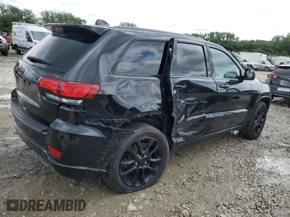 2019 Jeep Grand Cherokee Altitude with VIN 1C4RJFAGXKC816220, listed as a Copart auction lot 58817725 with 147,706 mi miles and Salvage title. Bid and sale history available at DreamBid. Image 3.