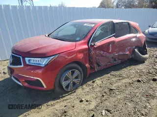 2020 Acura MDX with VIN 5J8YD3H32LL006975, listed as a Copart auction lot 81951724 with 44,345 mi miles and Salvage title. Bid and sale history available at DreamBid. Image 1.