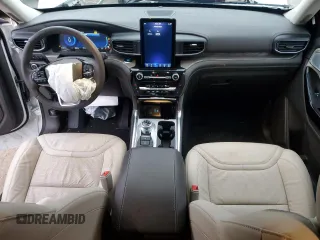2023 Ford Explorer Platinum with VIN 1FM5K8HC4PGB82389, listed as a Copart auction lot 87203834 with 3,831 mi miles and Salvage title. Bid and sale history available at DreamBid. Image 8.