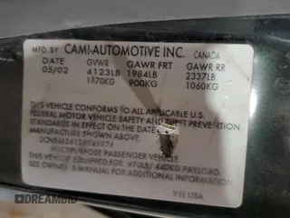 2002 Chevrolet Tracker LT z VIN 2CNBJ634126949974, wystawiony jako Copart lot #54819695 z przebiegiem 200 895 mil mil oraz Szkoda całkowita • Salvage title. Historia ofert i sprzedaży dostępna na DreamBid. Obrazek 14.