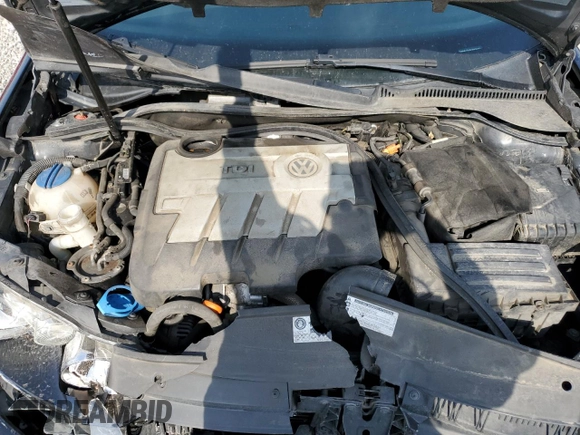 2012 Volkswagen Jetta TDI with VIN 3VWML7AJ5CM638087, listed as a Copart auction lot 55017585 with 147,772 mi miles and Salvage title. Bid and sale history available at DreamBid. Image 12.