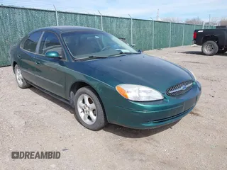 2000 Ford Taurus SES with VIN 1FAFP55U3YA279406, listed as a IAAI auction lot 41816482 with 122,120 mi miles and . Bid and sale history available at DreamBid. Image 1.