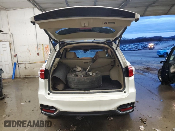 2016 Acura RDX with VIN 5J8TB3H33GL015996, listed as a Copart auction lot 43322155 with 78,066 mi miles and Salvage Title. Bid and sale history available at carsss.com. Image 6.