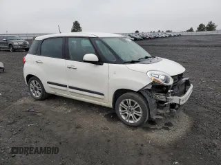 2018 FIAT 500L Pop with VIN ZFBCFAAH5JZ041049, listed as a Copart auction lot 80116494 with 69,761 mi miles and Salvage Title. Bid and sale history available at carsss.com. Image 4.