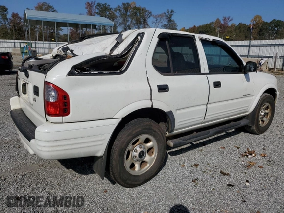 2004 Isuzu Rodeo S with VIN 4S2DM58W144310706, listed as a Copart auction lot 74980644 with 155,262 mi miles and Salvage Title. Bid and sale history available at DreamBid. Image 3.