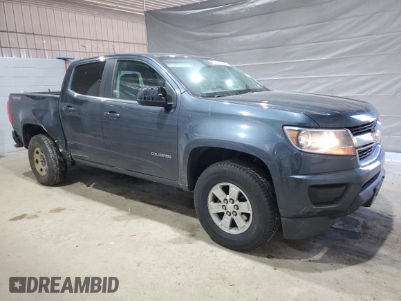 2019 Chevrolet Colorado 4WD Work Truck z VIN 1GCGTBEN2K1240251, wystawiony jako Copart lot #48980085 z przebiegiem 141 759 mil mil oraz Szkoda całkowita • Salvage title. Historia ofert i sprzedaży dostępna na DreamBid. Obrazek 4.