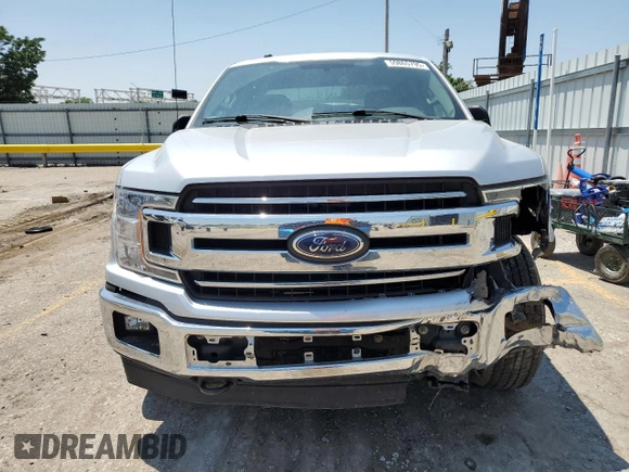 2018 Ford F-150 XL z VIN 1FTFX1E5XJKF86650, wystawiony jako Copart lot #59865795 z przebiegiem Nie podano mil oraz Szkoda całkowita • Salvage title. Historia ofert i sprzedaży dostępna na DreamBid. Obrazek 5.
