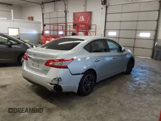 2014 Nissan Sentra S with VIN 3N1AB7AP6EY299710, listed as a IAAI auction lot 41505297 with 124,994 mi miles and . Bid and sale history available at DreamBid. Image 4.