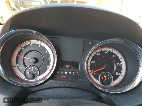 2012 Dodge Grand Caravan SE with VIN 2C4RDGBG1CR402909, listed as a Copart auction lot 51176555 with 223,976 mi miles and Salvage Title. Bid and sale history available at DreamBid. Image 9.