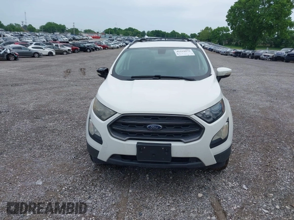 2018 Ford EcoSport SES with VIN MAJ6P1CL1JC248961, listed as a IAAI auction lot 41918876 with 65,264 mi miles and . Bid and sale history available at DreamBid. Image 12.