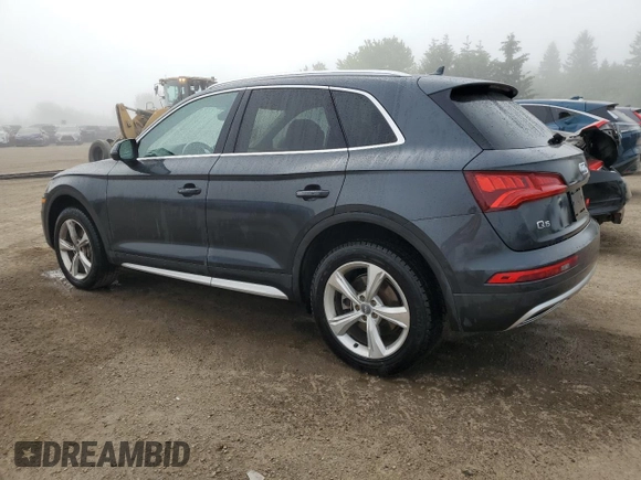 2018 Audi Q5 Premium Plus with VIN WA1BNAFY7J2190716, listed as a Copart auction lot 61136185 with 105,973 mi miles and Clean title. Bid and sale history available at DreamBid. Image 2.