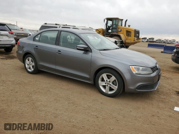 2012 Volkswagen Jetta TDI w/Premium with VIN 3VWLL7AJ7CM040711, listed as a Copart auction lot 51310265 with 245,720 mi miles and Clean title. Bid and sale history available at DreamBid. Image 4.