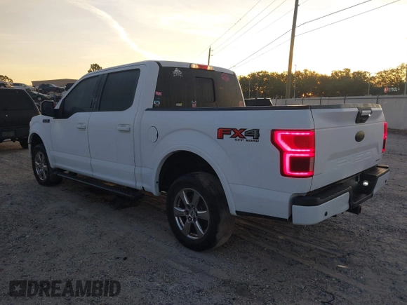 2018 Ford F-150 XL with VIN 1FTEW1EG4JKD64590, listed as a IAAI auction lot 41056678 with 115,792 mi miles. Bid and sale history available at carsss.com. Image 3.