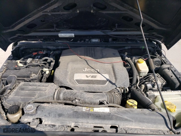 2015 Jeep Wrangler Unlimited Sport with VIN 1C4BJWDG2FL639049, listed as a Copart auction lot 43604925 with 139,716 mi miles and Salvage Title. Bid and sale history available at carsss.com. Image 12.