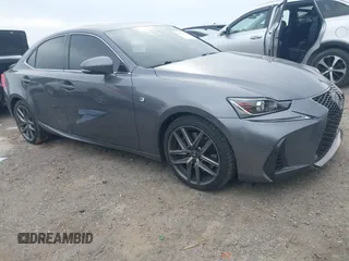 2019 Lexus IS 300 with VIN JTHBA1D28K5095306, listed as a IAAI auction lot 41794053 with 45,519 mi miles and . Bid and sale history available at DreamBid. Image 1.