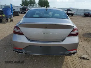 2024 Genesis G70 2.5T with VIN KMTG34SC4RU140774, listed as a Copart auction lot 65416434 with 3,189 mi miles and Salvage Title. Bid and sale history available at carsss.com. Image 6.