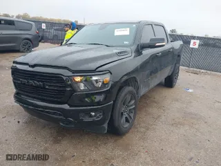 2020 Ram 1500 Big Horn with VIN 1C6RRFFG9LN384945, listed as a IAAI auction lot 41018061 with 53,744 mi miles. Bid and sale history available at carsss.com. Image 2.