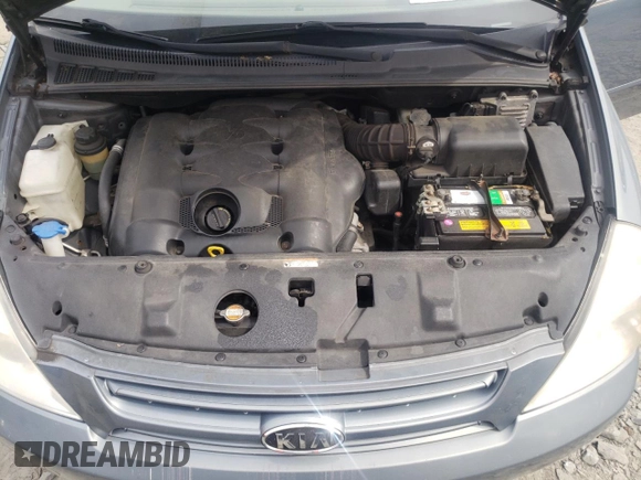 2008 Kia Sedona LX with VIN KNDMB233186248098, listed as a Copart auction lot 50061414 with 235,832 mi miles and Clean Title. Bid and sale history available at carsss.com. Image 12.