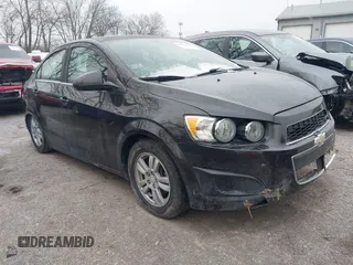 2015 Chevrolet Sonic LT with VIN 1G1JC5SH7F4187226, listed as a IAAI auction lot 41576076 with 97,366 mi miles and . Bid and sale history available at DreamBid. Image 1.