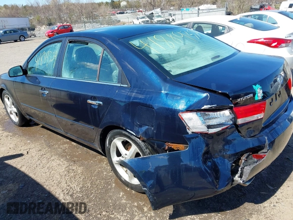 2006 Hyundai Sonata GLS with VIN 5NPEU46F96H012883, listed as a IAAI auction lot 41889359 with 174,518 mi miles and . Bid and sale history available at DreamBid. Image 3.