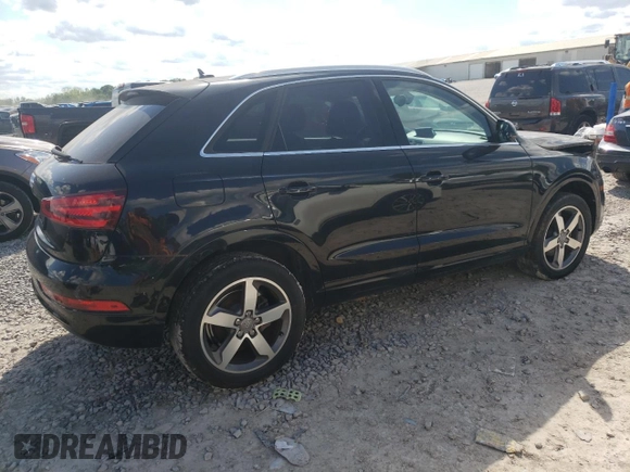 2015 Audi Q3 Premium Plus with VIN WA1BFCFS6FR000861, listed as a Copart auction lot 55849265 with 84,270 mi miles and Clean title. Bid and sale history available at DreamBid. Image 3.