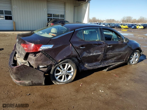 2012 Kia Optima EX with VIN 5XXGN4A72CG036200, listed as a Copart auction lot 46790625 with 118,664 mi miles and Clean Title. Bid and sale history available at carsss.com. Image 3.