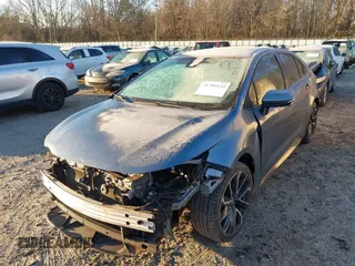 2020 Toyota Corolla XSE with VIN JTDT4RCE0LJ046133, listed as a IAAI auction lot 41306834 with 80,801 mi miles. Bid and sale history available at carsss.com. Image 2.